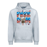 Heather Grey Freedom rock hand Urban Hoodie - Neo Western