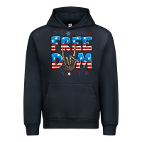 Navy Freedom rock hand Urban Hoodie - Neo Western