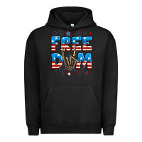 Pigment Black Freedom rock hand Urban Hoodie - Neo Western