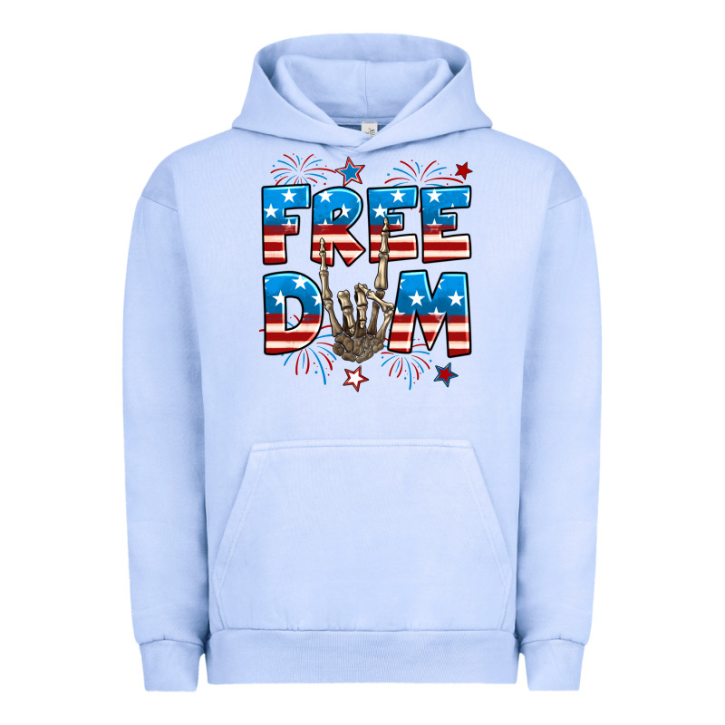 Freedom Rock Hand Urban Hoodie by Neo Western | Teevron