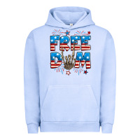Pigment Grape Ice Freedom rock hand Urban Hoodie - Neo Western