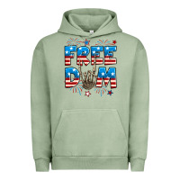 Pigment Oil Green Freedom rock hand Urban Hoodie - Neo Western