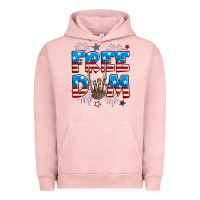 Pigment Salmon Freedom rock hand Urban Hoodie - Neo Western