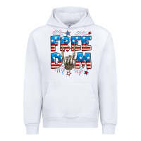 White Freedom rock hand Urban Hoodie - Neo Western