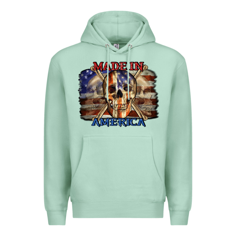 Made In America 4th Of July Premium Hoodie by CowGirlArtShop | Teevron