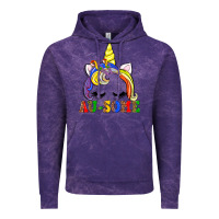 Cloud Purple autism au some  unicorn Vintage Hoodie - AdoDesignShop