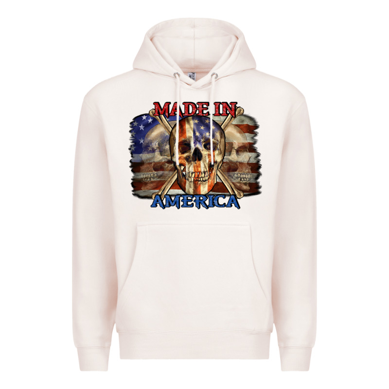 Made In America 4th Of July Premium Hoodie by CowGirlArtShop | Teevron