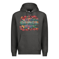 Charcoal Heather sweet summer time Premium Hoodie - SublimationCraftShop