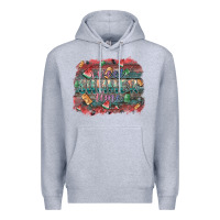 Heather Grey sweet summer time Premium Hoodie - SublimationCraftShop