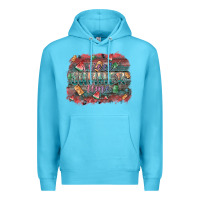 Ocean Blue sweet summer time Premium Hoodie - SublimationCraftShop