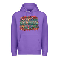 Purple sweet summer time Premium Hoodie - SublimationCraftShop