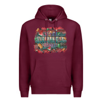 Burgundy sweet summer time Premium Hoodie - SublimationCraftShop