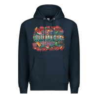 Navy sweet summer time Premium Hoodie - SublimationCraftShop