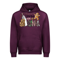 Mauve Wine i put out for santa Urban Hoodie - CowhideDigitalArt