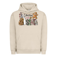 Pigment French Oak i put out for santa Urban Hoodie - CowhideDigitalArt