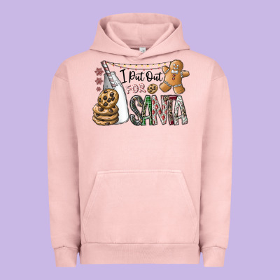 I Put Out For Santa Urban Hoodie Designed By Cowhidedigitalart