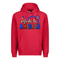 Cardinal Made in America 4th of july Premium Hoodie - CowGirlArtShop