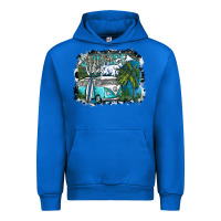 Cobalt summer vibes Urban Hoodie - SublimationCraftShop