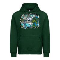 Foreset Green summer vibes Urban Hoodie - SublimationCraftShop
