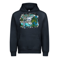 Navy summer vibes Urban Hoodie - SublimationCraftShop