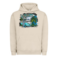 Pigment French Oak summer vibes Urban Hoodie - SublimationCraftShop