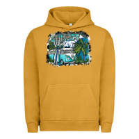 Pigment Peanut Butter summer vibes Urban Hoodie - SublimationCraftShop