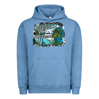 Pigment Pebble Blue summer vibes Urban Hoodie - SublimationCraftShop