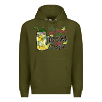 Army Green when life gives you lemons add sugar Premium Hoodie - SublimationCraftShop