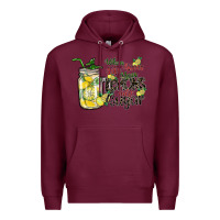 Burgundy when life gives you lemons add sugar Premium Hoodie - SublimationCraftShop