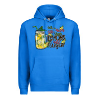True Royal when life gives you lemons add sugar Premium Hoodie - SublimationCraftShop