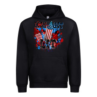 Black Let's get lit 4th of july Urban Hoodie - CowGirlArtShop