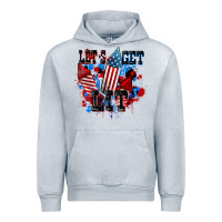 Heather Grey Let's get lit 4th of july Urban Hoodie - CowGirlArtShop