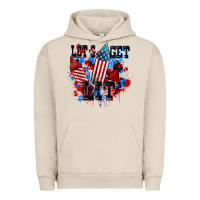 Pigment French Oak Let's get lit 4th of july Urban Hoodie - CowGirlArtShop