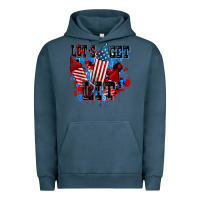 Pigment Midnight Navy Let's get lit 4th of july Urban Hoodie - CowGirlArtShop