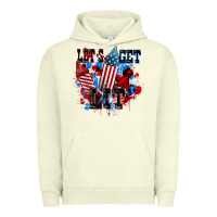 Pigment Pistachio Let's get lit 4th of july Urban Hoodie - CowGirlArtShop