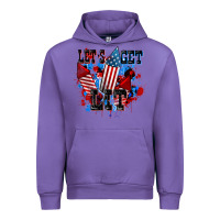 Tulip Let's get lit 4th of july Urban Hoodie - CowGirlArtShop