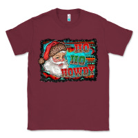 Burgundy ho ho howdy with santa Classic Tee - RanaPortraitStore