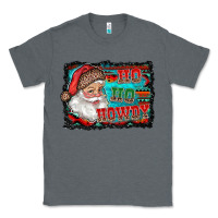 Charcoal Heather ho ho howdy with santa Classic Tee - RanaPortraitStore
