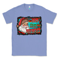 Colony Blue ho ho howdy with santa Classic Tee - RanaPortraitStore