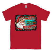Red ho ho howdy with santa Classic Tee - RanaPortraitStore