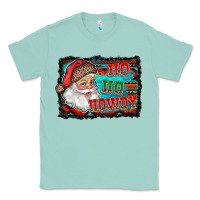 Seafoam ho ho howdy with santa Classic Tee - RanaPortraitStore