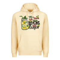 Pina Colada when life gives you lemons add sugar Premium Hoodie - SublimationCraftShop