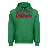 Emerald God bless America Urban Hoodie - Neo Western