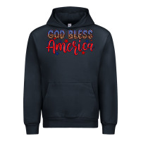 Navy God bless America Urban Hoodie - Neo Western