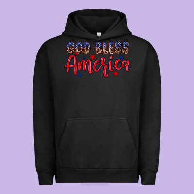 God Bless America Urban Hoodie Designed By Neo Western