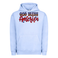Pigment Grape Ice God bless America Urban Hoodie - Neo Western
