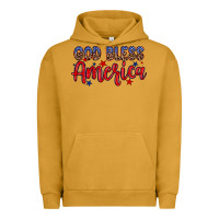 Pigment Peanut Butter God bless America Urban Hoodie - Neo Western