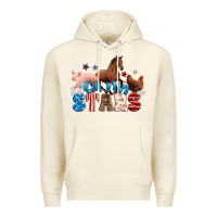 Tofu Horse pig chicken with oh my stars Premium Hoodie - Neo Western