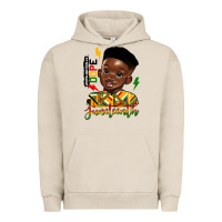 Pigment French Oak juneteenth black boy Urban Hoodie - HRA Design Shop
