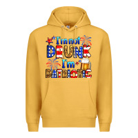 Mustard I'm not drunk I'm patriotic Premium Hoodie - Neo Western